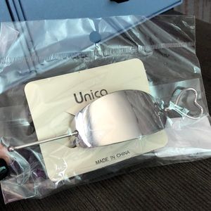 Silver Hair Clip Bun Holder New